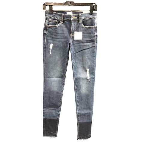 Jeans Skinny By Sneak Peek In Blue, Size: 0